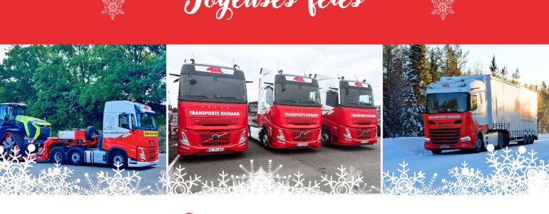 Joyeuses fêtes de meilleurs vœux pour 2026 !