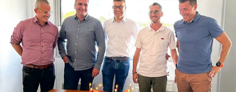 Les Transports Richard fêtent leurs 10 ans de reprise !